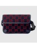 Gucci Belt Bag In Blue GG Wool