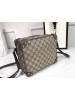 Gucci Squared Shoulder Bag In GG Supreme Canvas