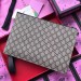 Gucci Tiger Print GG Supreme Portfolio Pouch