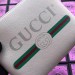 Gucci White Print Leather Medium Portfolio
