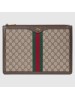 Gucci GG Supreme Ophidia Portfolio Pouch