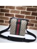 Gucci Web GG Supreme Flat Messenger Bag