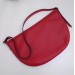 Gucci Red Print Half-Moon Hobo Bag