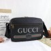 Gucci Black Print Shoulder Bag