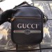 Gucci Black Print Messenger Bag