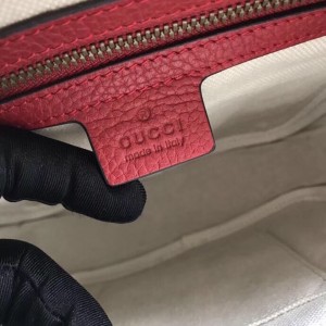 Gucci Red Print Messenger Bag