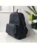 Gucci Black Signature Leather Backpack