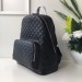 Gucci Black Signature Leather Backpack