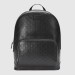 Gucci Black Signature Leather Backpack