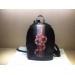 Gucci Black Backpack Web And Kingsnake Print Leather