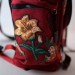 Gucci Red Backpack With Embroidery