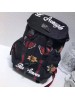 Gucci Black Backpack With Embroidery