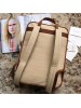 Gucci Beige Vintage Canvas Backpack