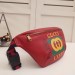 Gucci Belt Bag In Red Print Leather