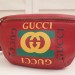 Gucci Belt Bag In Red Print Leather