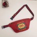 Gucci Belt Bag In Red Print Leather