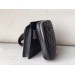 Gucci Black Signature Leather Belt Bag
