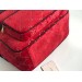 Gucci Red Small GG Velvet Backpack