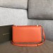 Bottega Veneta BV Classic Bag In Orange French Calfskin