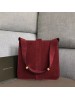 Bottega Veneta Marie Bag In Bordeaux Suede Leather