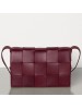 Bottega Veneta Cassette Bag In Bordeaux Lambskin