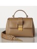 Bottega Veneta Small Piazza Bag In Camel Calfskin