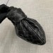 Bottega Veneta Mini BV Jodie Bag In Black Woven Leather