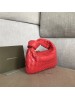 Bottega Veneta Mini BV Jodie Bag In Red Woven Leather