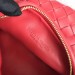 Bottega Veneta Mini BV Jodie Bag In Red Woven Leather