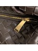 Bottega Veneta Large BV Jodie Bag In Fondente Woven Leather