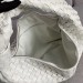 Bottega Veneta Large BV Jodie Bag In White Woven Leather
