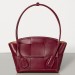 Bottega Veneta Arco 33 Intrecciato Bag In Bordeaux Calfskin