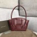 Bottega Veneta Arco 33 Intrecciato Bag In Bordeaux Calfskin