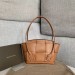 Bottega Veneta Arco 33 Intrecciato Bag In Wood Calfskin