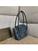 Bottega Veneta Arco 33 Intrecciato Bag In Navy Blue Calfskin