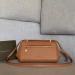 Bottega Veneta Small BV Angle Bag In Brown Palmellato