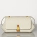 Bottega Veneta Small BV Angle Bag In White Palmellato