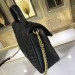 Gucci Black GG Marmont Medium Top Handle Bag