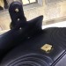 Gucci Black GG Marmont Medium Top Handle Bag
