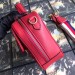 Gucci Red GG Marmont Small Shoulder Bag