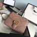 Gucci Nude GG Marmont Small Shoulder Bag With Handle