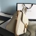 Gucci White GG Marmont Small Shoulder Bag With Handle