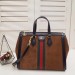 Gucci Brown Ophidia Medium Top Handle Bag