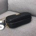 Gucci GG Marmont Mini Chain Bag In Black Leather