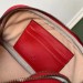 Gucci GG Marmont Mini Chain Bag In Red Leather