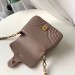 Gucci GG Marmont Mini Top Handle Bag In Dusty Pink Leather