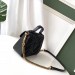 Gucci GG Marmont Mini Top Handle Bag In Black Leather