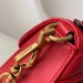 Gucci GG Marmont Mini Top Handle Bag In Red Leather