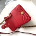 Gucci GG Marmont Mini Top Handle Bag In Red Leather