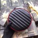 Gucci GG Marmont Mini Round Bag In Black Diagonal Leather